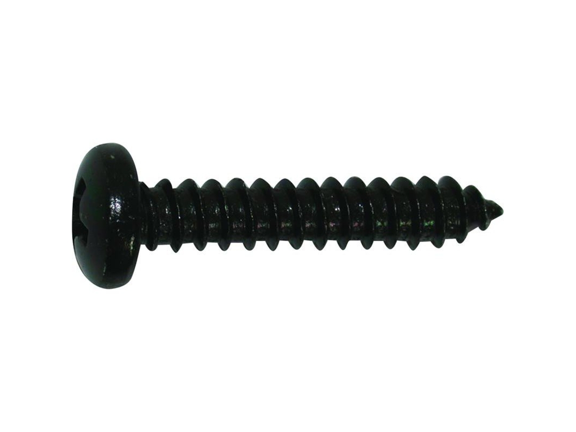 Parafusos Auto-Roscantes Pretos 4 2 X 25 Mm com Cabeça de Cilindro 50 Peças WOVAR