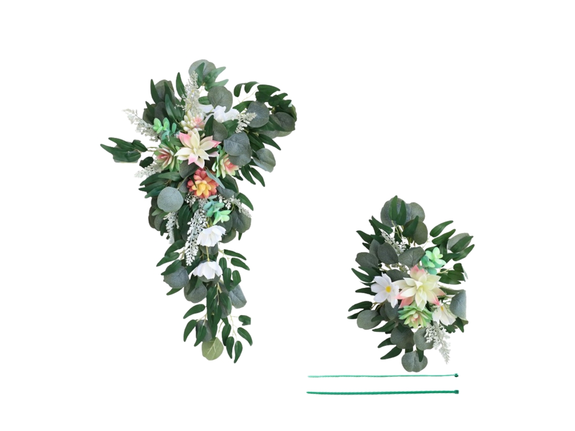 Painel de Boas Vindas com Decoração de Jardim, LAXISCREED
