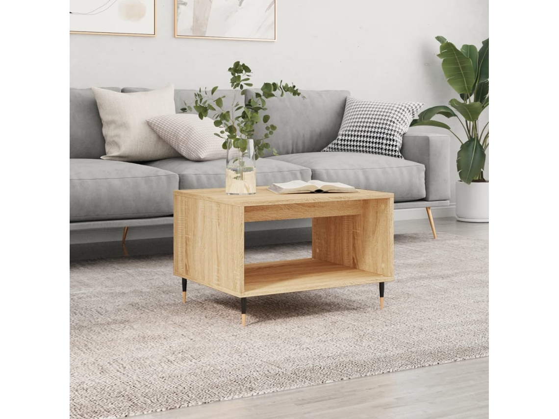 Coffee Table, Coffee Tables Vidaxl Marrom Madeira Processada (n/a)