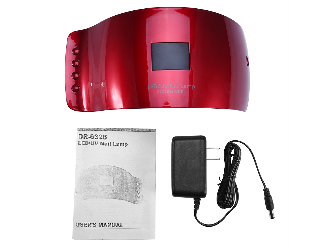 Lâmpada Uvled Para Unhas Secadora Com Sensor Inteligente Para Secar Esmalte De Gel E Cura De Unhas