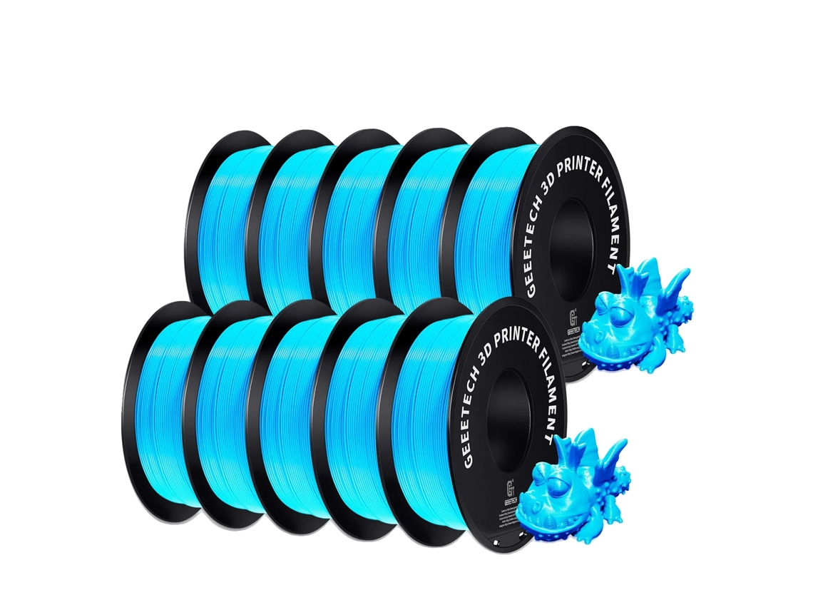 Filamento De Impressã£o 3d, Pla Ecolã³gico, Alta Resistãªncia, Ãgua Azul Oem