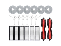 Peças De Reposição E Acessórios Para Aspirador Robô Xiaomi S10+ / S10 Plus B105: Escova Lateral Principal, Filtro Hepa, Pano De Limpeza.