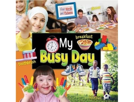 Livro my busy day: first words and pictures de ruth owen (inglês)
