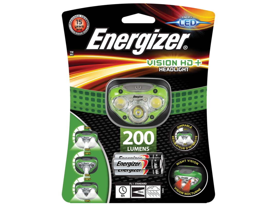 Farol Vision Hd 3+ 2 Led 200 Lúmens BRILVIBERA