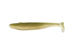 Conjunto de 4 iscas Gan Craft Bariki Shad 18g