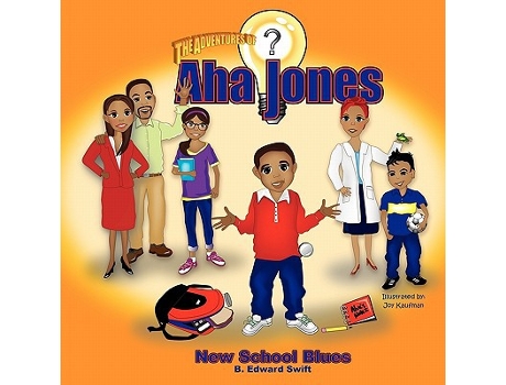 Livro Aha Jones New School Blues de B Edward Swift (Inglês)