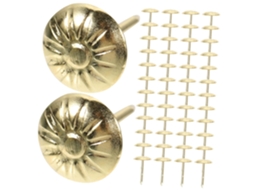 300 Tachas Decorativas Retrô De Ferro Para Estofamento Móveis,