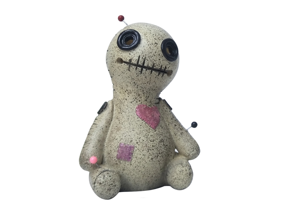Boneca de Vodu Decorativa com Cabeça Inclinado LAXISCREED