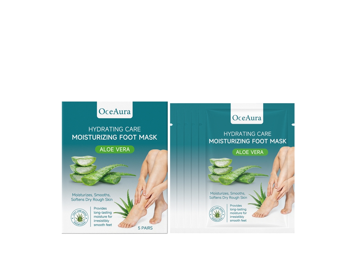 Máscara Pé Aloe Vera Hidratação Profunda Worten