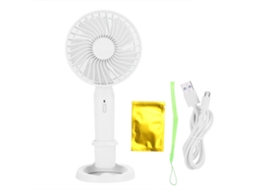 Ventilador De Mão (com Aromaterapia Traseira, Carregamento Mini Usb)
