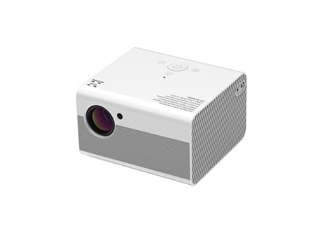 Miniprojetor LED HD 1080p sem fio inteligente para casa, escritório e smartphones. Projetor Lyx Full HD com Android 6.0.