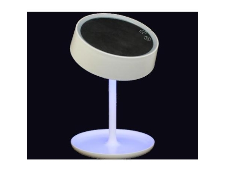 Espejo sobremesa luz rgb 27,5x19,5 cm