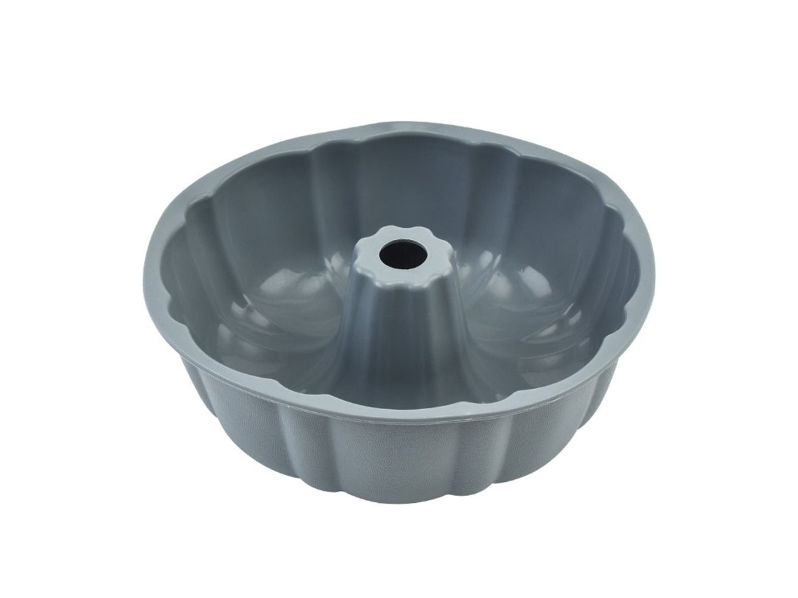 Forma De Bolo Com Tubo Canelado, Forma Redonda Para Mousse, Forma Para Cupcakes, Utensílios De Cozinha Cinza SUNNY SPACES