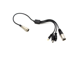 Adaptador Gx16 Para Dc/xlr/gx12