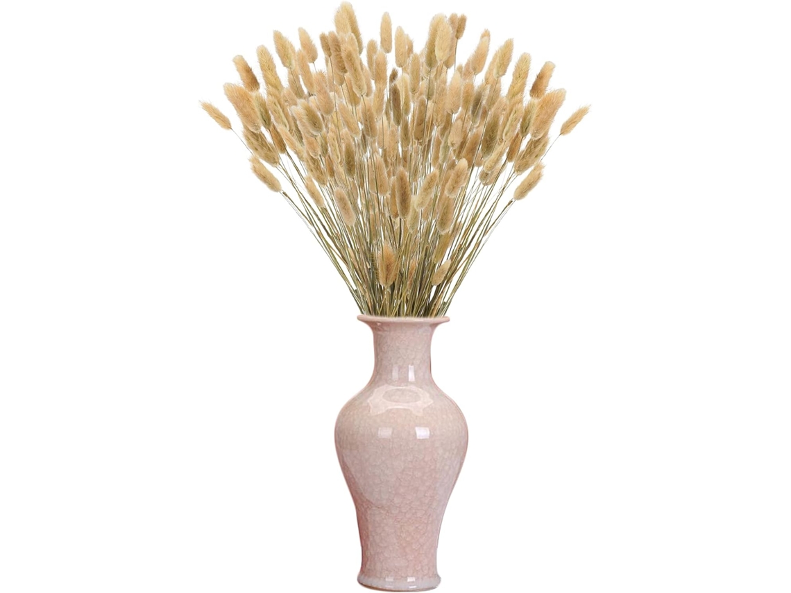 KOFIHETY Decoração Elegante Para Festa Estilo Boho, Grama Seca Natural Dos Pampas, Buquê De Junco Macio E Fofo Para Mesa De Casamento, Decoração De Baixa Manut