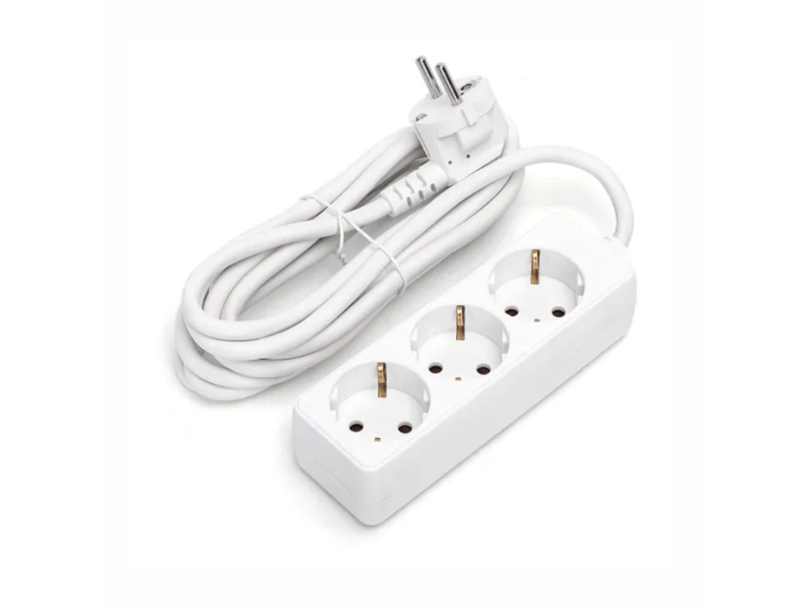 Extensão Elétrica 3x Schuko 3g1.5mm² 3m