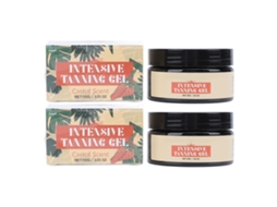 Gel Intenso de Bronzeamento para Exterior 200g com Hidratação Duradoura e Bronzeado Uniforme para Todos os Tipos de Pele