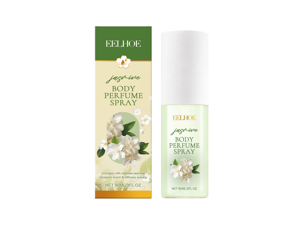 Perfume Corporal Jasmine Aerosol da LAXISCREED, Fragrância Refrescante e de Longa Duração para o Dia a Dia