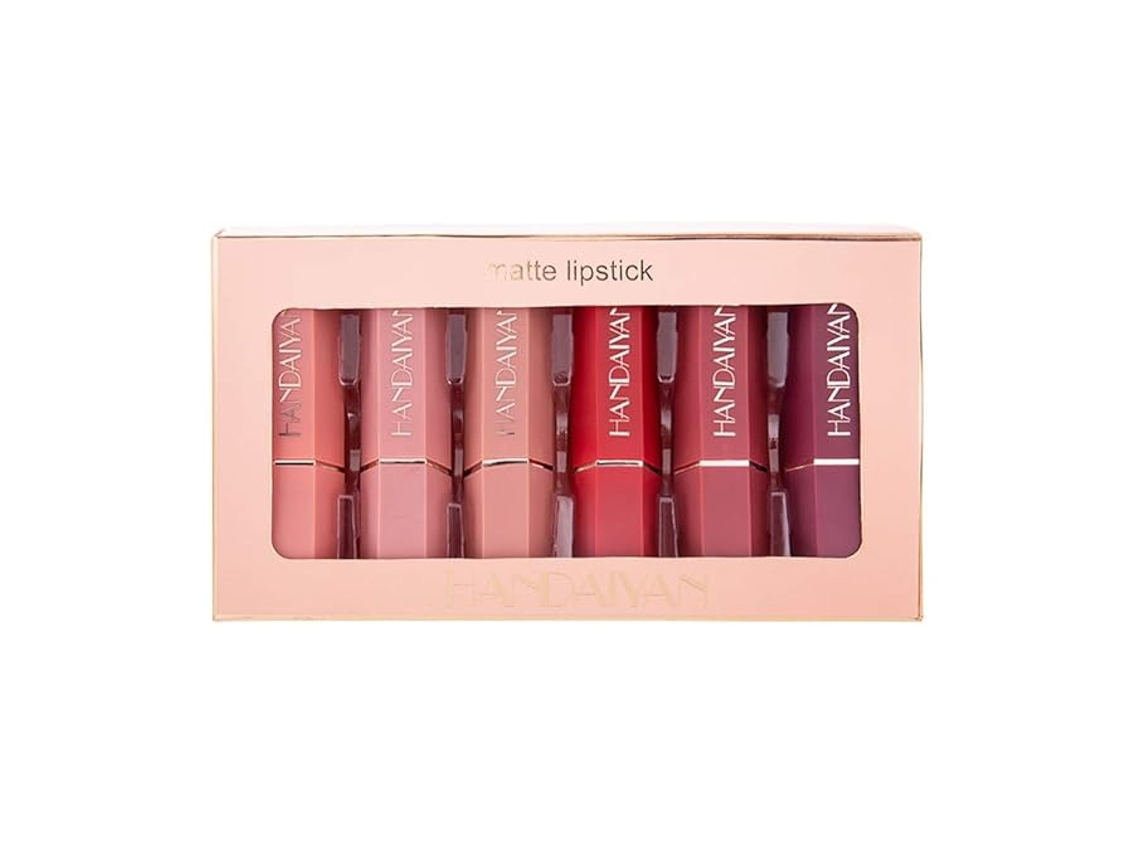 Batom Matte Lip Gloss Feminino Beleza Maquiagem Sexy Hidratante Longa Duração Presentes Para Mulheres Ehstmind