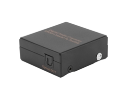 Adaptador conversor de áudio digital Slowmoose Spdif/Toslink/Koaxial