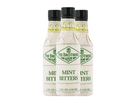 Schnapp FEE BROTHERS Bitter Mint Garrafa Pequena (0.15 L - 3 Unidades)