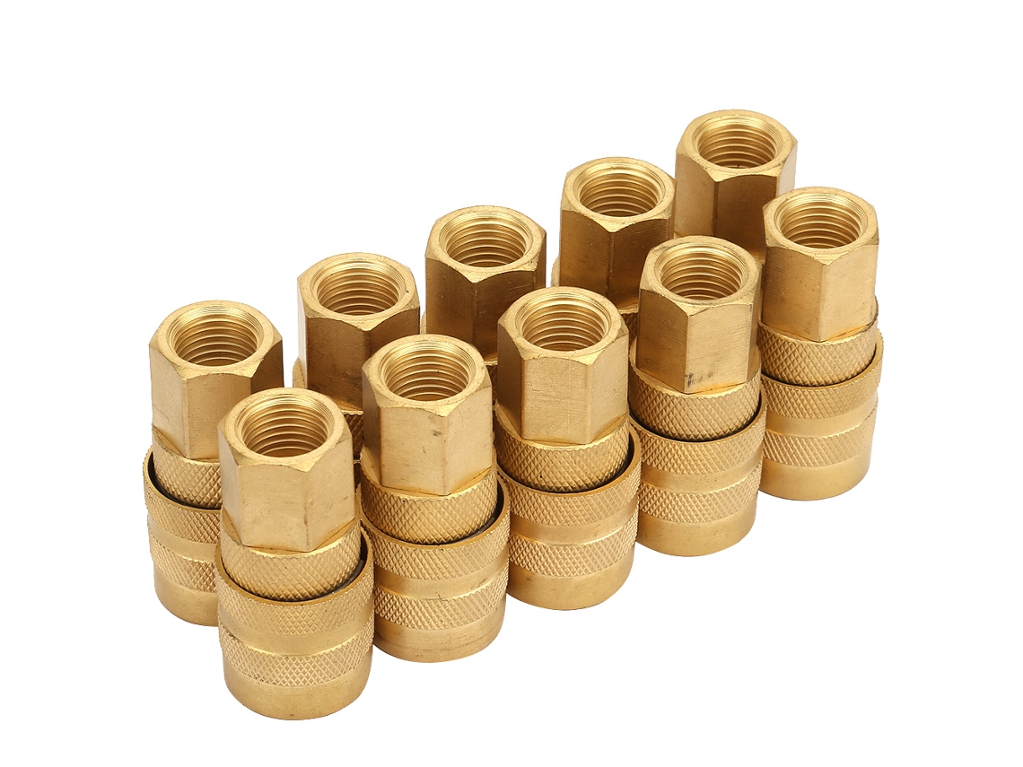 Laxiscreed Conector Rápido Para Mangueira De Ar 1/4 Fpt - Ligação Fácil