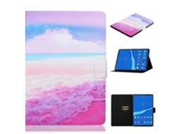 Capa De Couro Inteligente Com Desenho Colorido Para Tablet Lenovo Tab M10 Plus 10.6 3ª Geração 2022