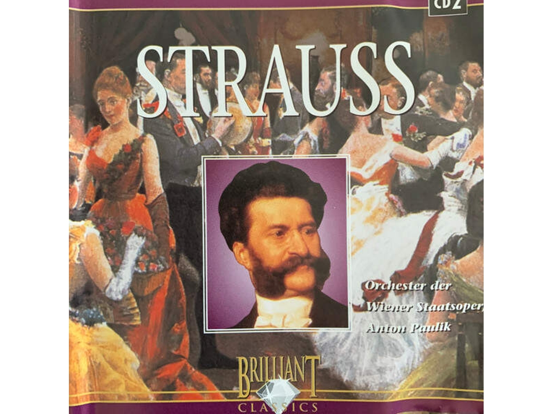 Cd Strauss, Johann Strauss Jr. , Orchester Der Wiener Staatsoper , Anton Paulik Brilliant Classics