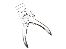 Perfurador de Metal 2 em 1 para Mão, Perfura para Cartão de Identificação, Folha de Pvc, Crachá com Foto BRILVIBERA (3 Mm e com Fenda)