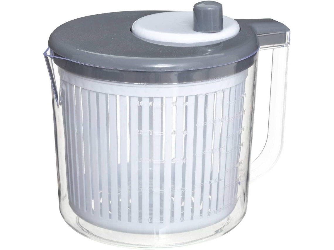 Escorredor De Louça Cinzento Pequeno Com Capacidade 2,5l