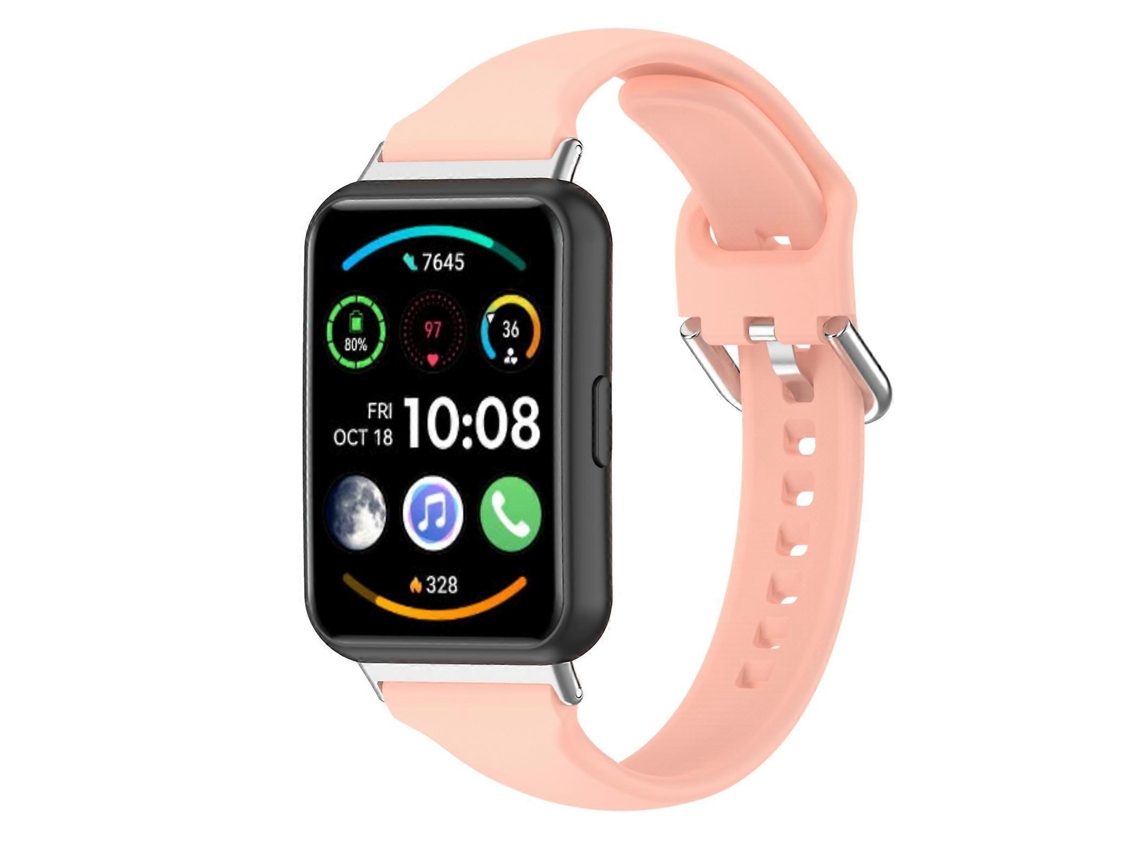 Pulseira De Silicone Para Huawei Watch Fit 2, Tamanho P (s).