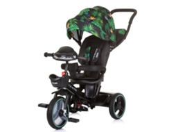 Triciclo com Capuz e Alça Parental Be Active Jungle CHIPOLINO