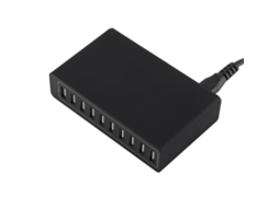 Carregador de Multi portas EOOCOO (saída Usb de 10 Portas 50w)