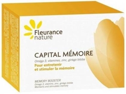 Omega Memória Fleurance Nature 30 Comprimidos + 30 Cápsulas