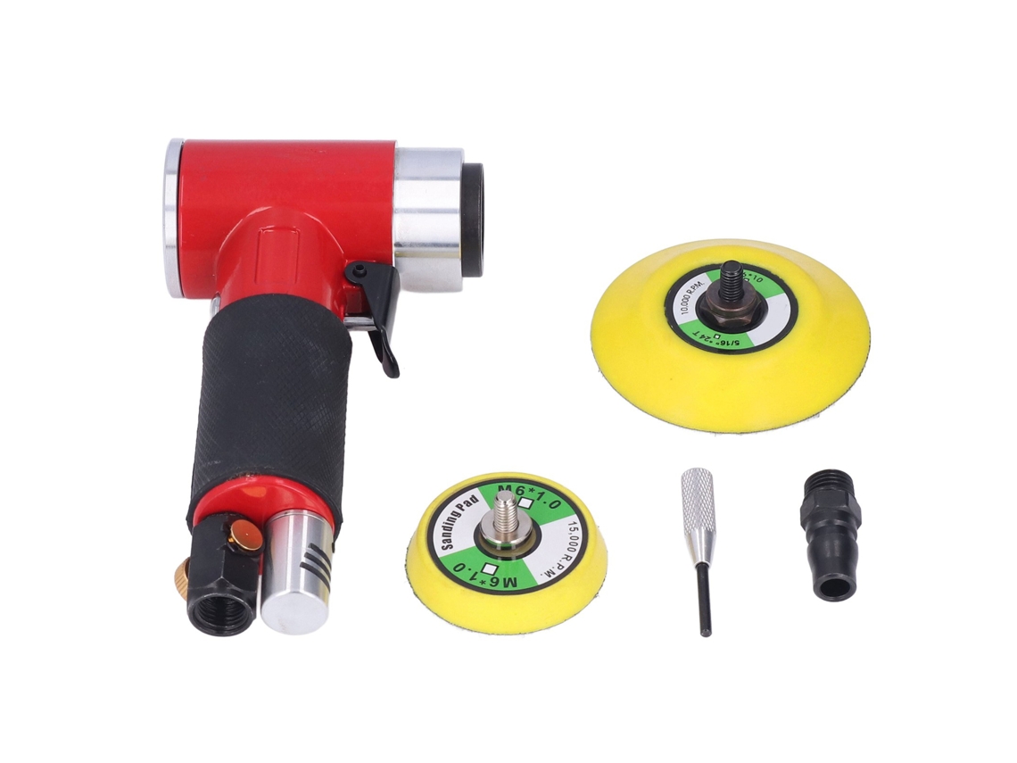 Lijadora Neumática Excéntrica Air Sander Para Madeira, Polidor Orbital Ow‑942