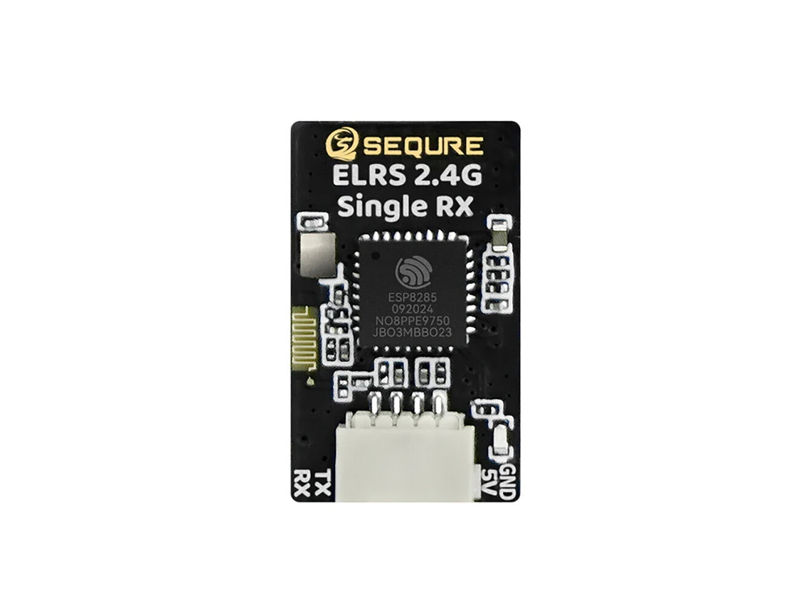Receptor Elrs 2.4g com Antena Única, Longo Alcance e Alta Taxa de Atualização para Drones de Corrida Fpv de Asa Fixa. MDUG