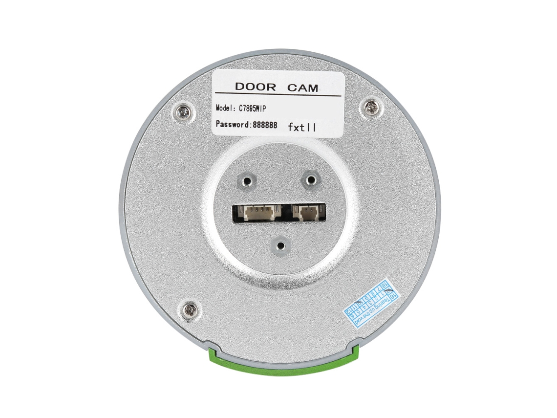 Laxiscreed Campainha Inteligente Sem Fio Com Vídeo 750p Hd E Visão Noturna, Conectividade Wifi