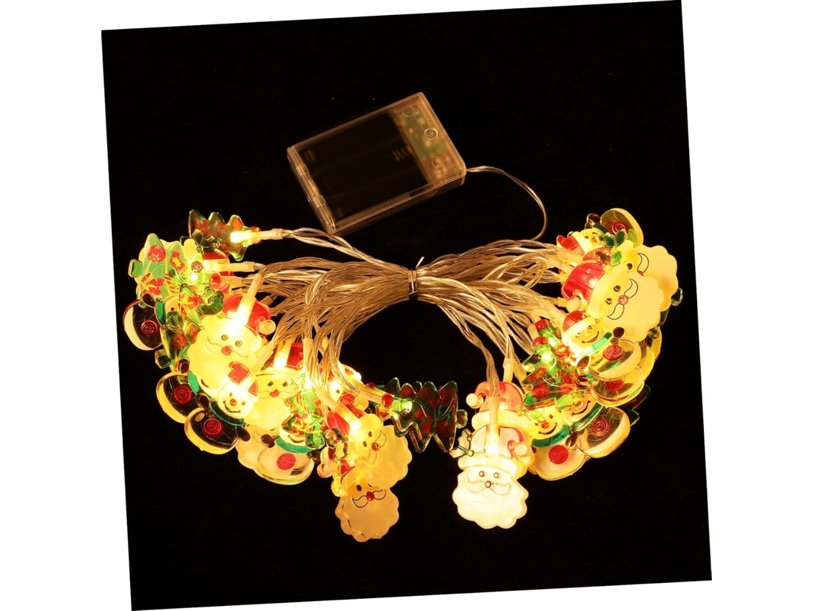 Luzes De Natal Led Para Pendurar, Ideais Para Decoração De Árvores De Natal Internas E Externas.