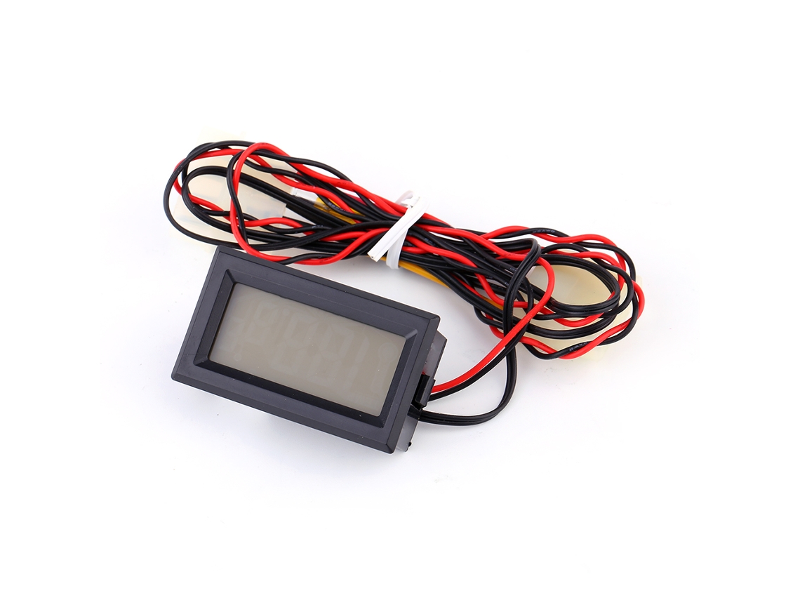 Termômetro Digital Hd Com Display Lcd Medidor De Temperatura 0-90°c C/f Sonda Azul