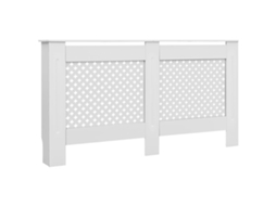 Radiator Cover, Radiator Covers Vidaxl Branco Mdf (152 X 19 X 81.5 Cm)