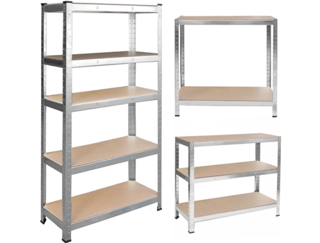 Estante Metálico Para Armazenamento Humberg 4850 - Dimensões 205 X 120 X 45 Cm