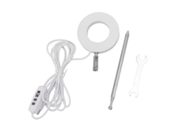 Lâmpada de cultivo LED Halo Primerox para plantas, espectro completo, USB, ajustável.