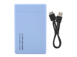 Enclosure De Hdd Sata 3.0 Usb 3.0 De 2,5 Polegadas Com Suporte A Aceleração Uasp Azul