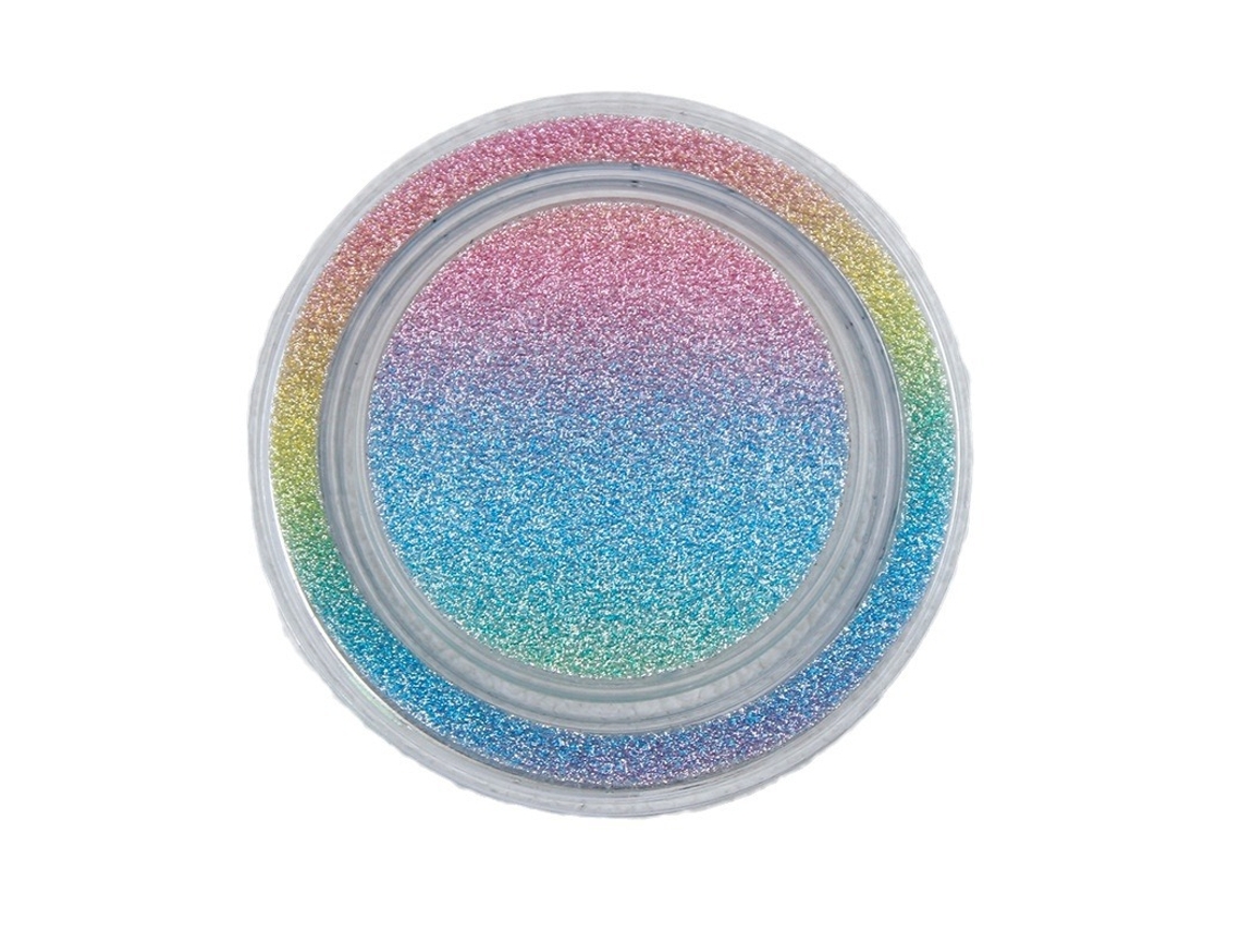 Suporte E Apoio Para Celular Com Glitter (arco-íris) - Elegante E Compatível, Para Uma Pegada Segura E Uso Com As Mãos Livres.