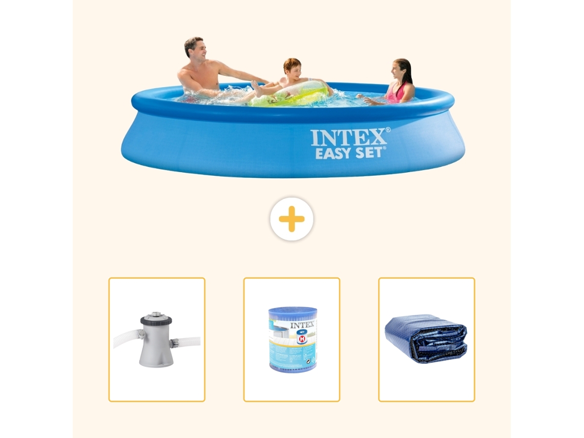 Intex Piscina Easy Set Redonda - 305x61 Cm - 4-peças S21312