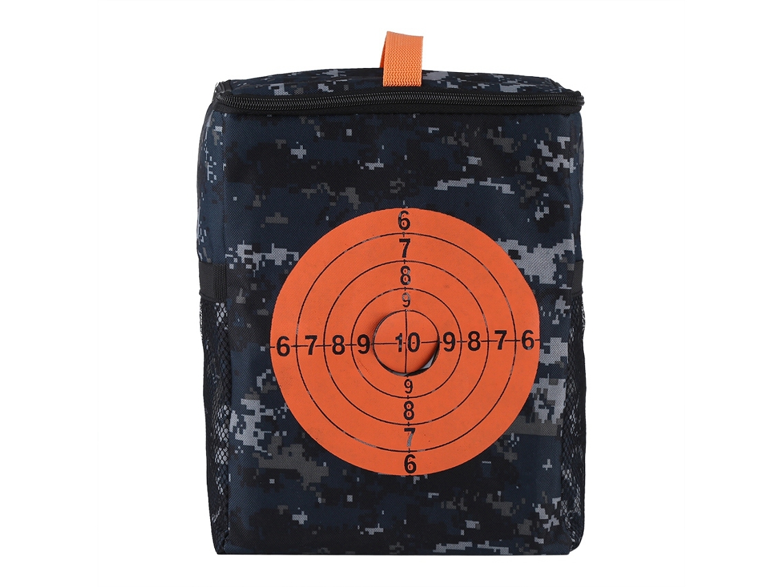 Bolsa de Armazenamento e Transporte Portátil para Dardos e Brinquedos de Espingarda Nerf com Alvo | S/MARCA