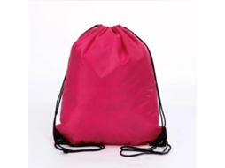 Bolsa de Ginástica, com Cordão, 12 Litros, Rosa Escuro BRILVIBERA