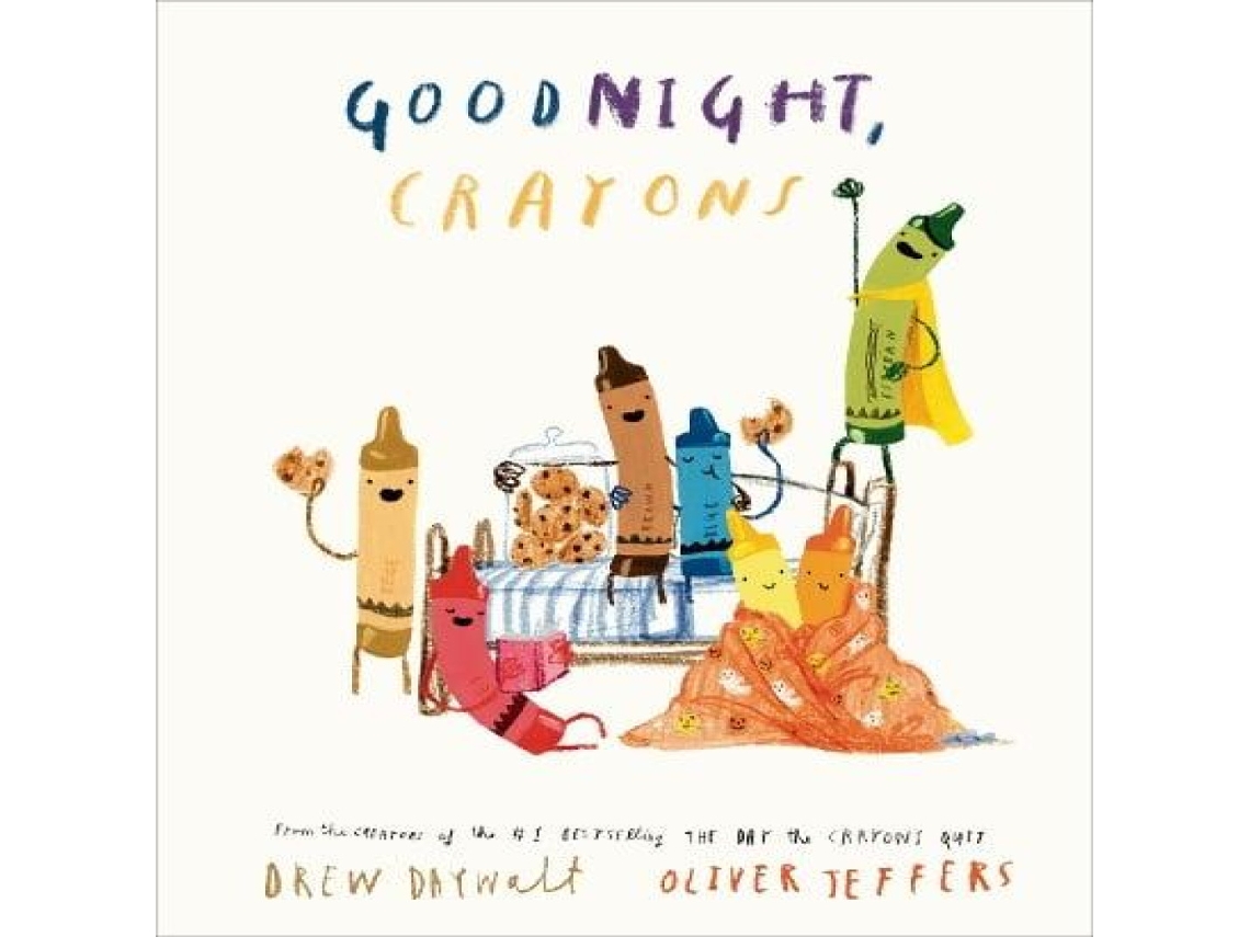 Livro Goodnight Crayons de Drew Daywalt (Inglês)