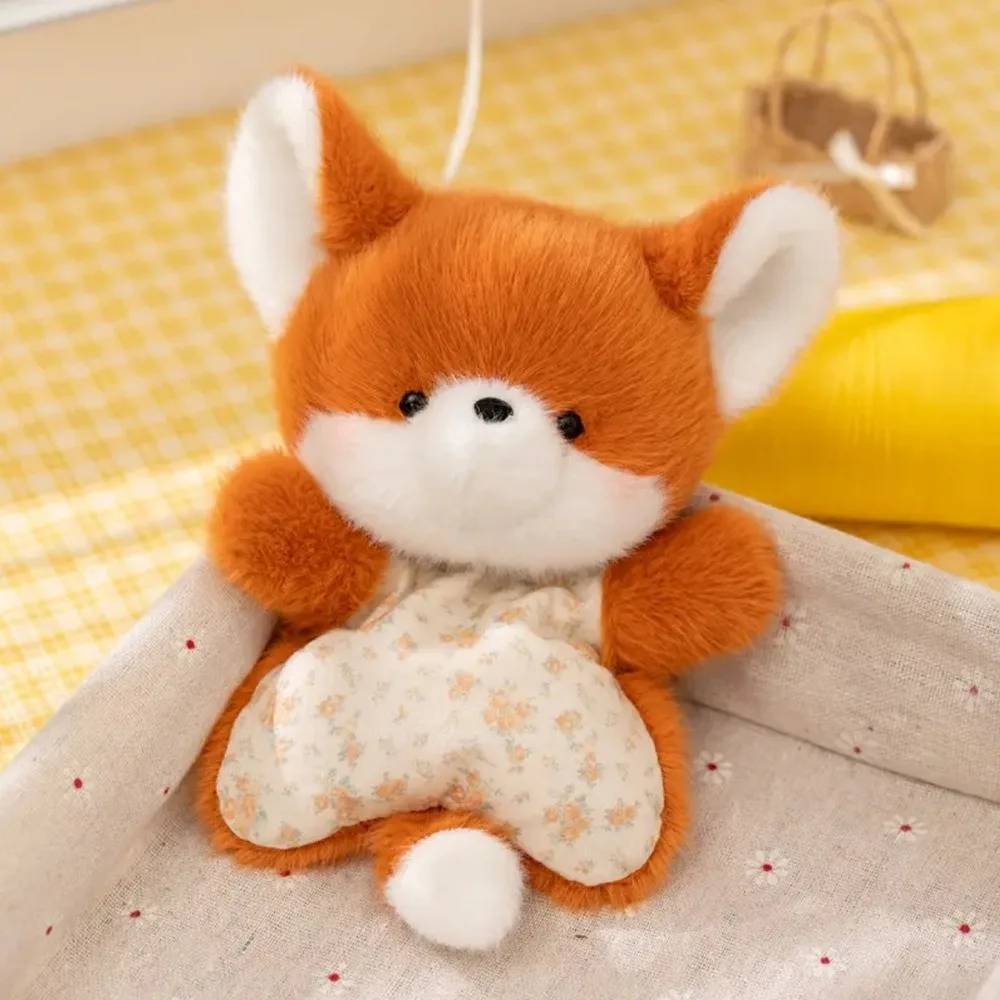 Brinquedo de Pelúcia de Desenho Animado Macio, Fofo e Anti stress MDUG (raposa)