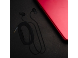 Aetheria fone de Ouvido Intra auricular com Isolamento de Ruído, Bass Extra e Microfone para Iphone Qd 31